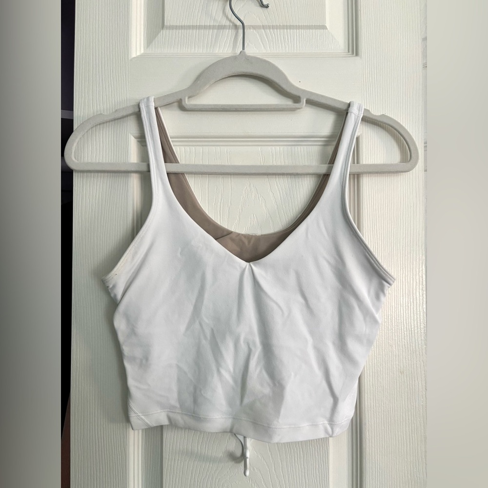 Lululemon White Align Tank